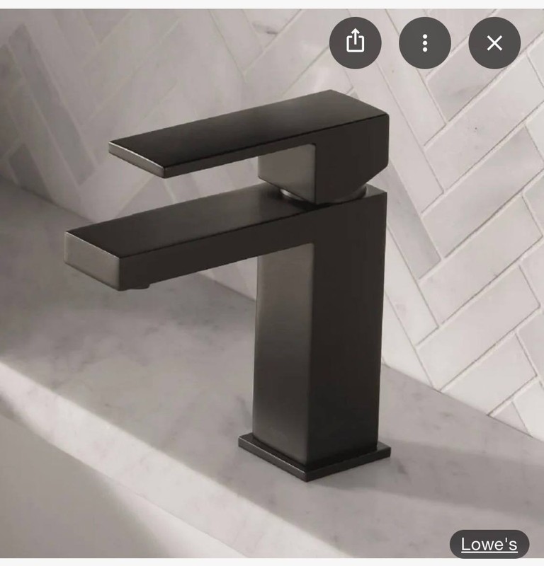Delta Modern 567LF Matte Black Bathroom Faucet Single Hole w/Drain - Unit 3 gallery