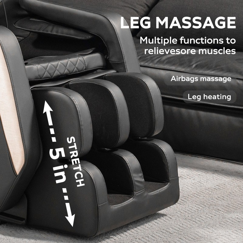 Massage Chair Recliner with Zero Gravity & Full Body Air Pressure gallery