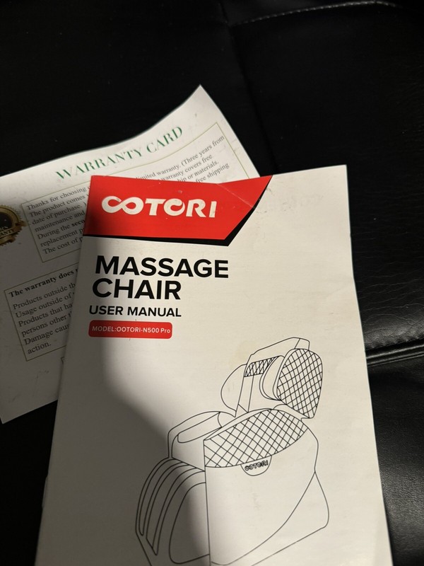 Gently used Ootori N500 Full Body Massage Chair- Zero Gravity Recliner-Black gallery