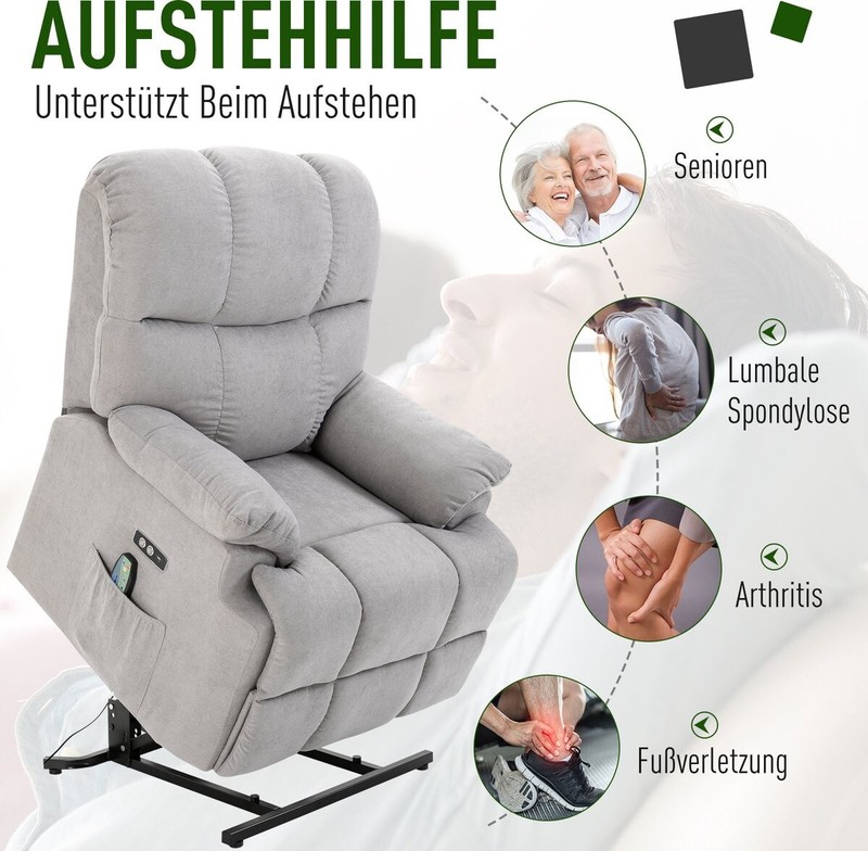 massage chair Homcom 700-119V01 Massagestoel relaxstoel gallery