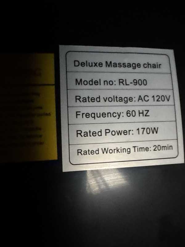 Deluxe Massage Chair with Remote Control and Hand Control gallery