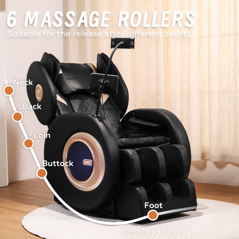 Full Body Massage Chair Recliner with Zero Gravity & Air Pressure gallery