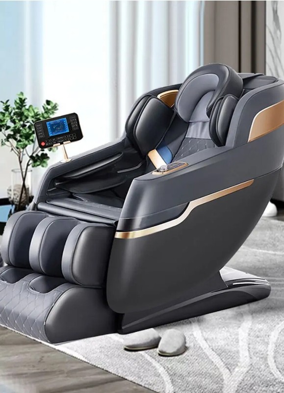Luxury Full Body 4D Zero Gravity Massage Chair Heating Head Foot 180° Bluetooth gallery