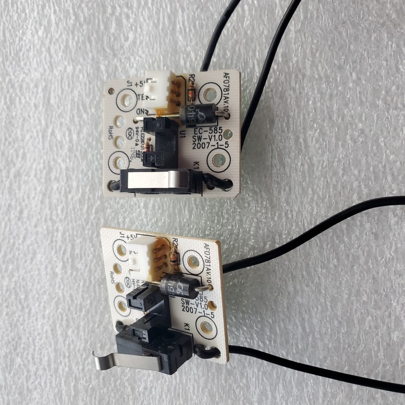 Massage Chair Part Upper And Lower Limit Sensors Switches AF0781AV.10 EC-585 gallery