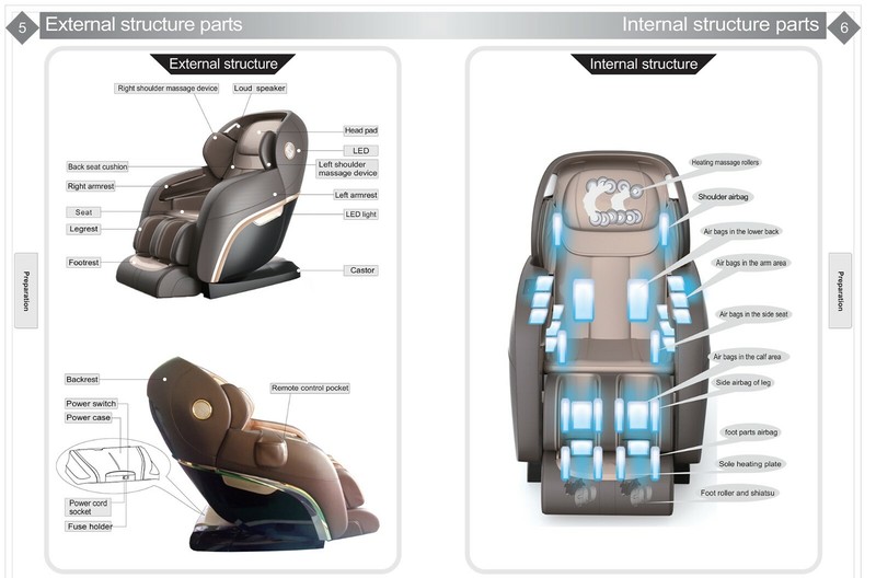 Infinity Presidential 3D Massage Chair Zero Gravity Recliner Body Scan and Heat gallery