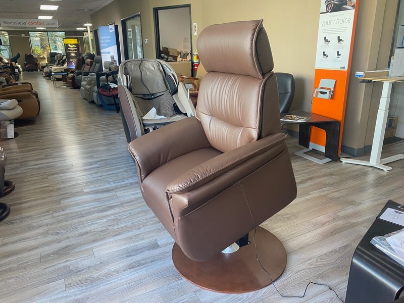 IMG Sedona Ergo Lift Chair Recliner – Large Relaxer – 2 motor Chocolate Leather