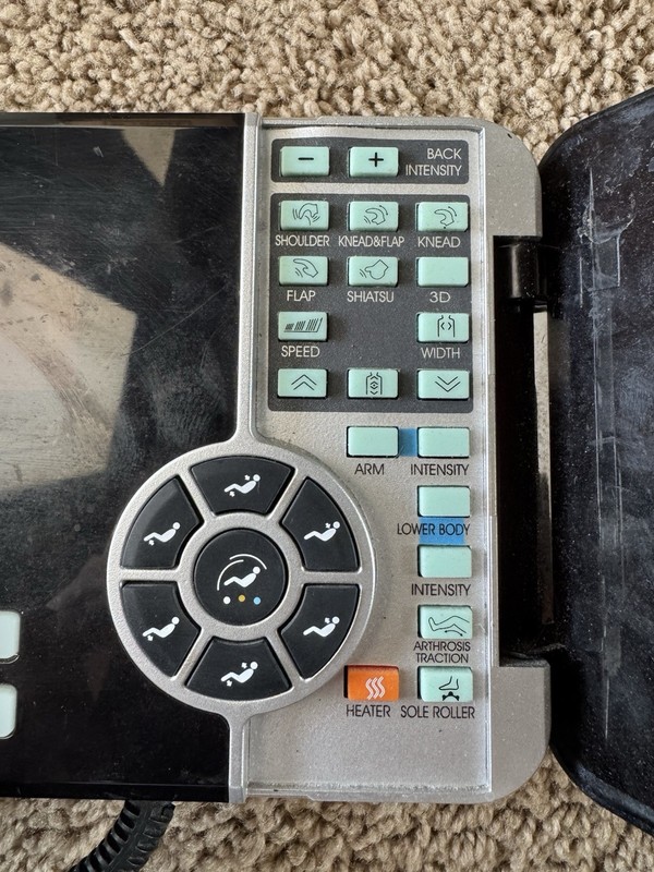 Titan Full Body Massage Chair Remote Controller Used Working Condition gallery