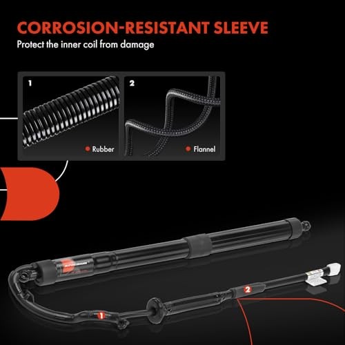 Rear Left Tailgate Power Lift Support Shock Strut Compatible with Rear Driver gallery