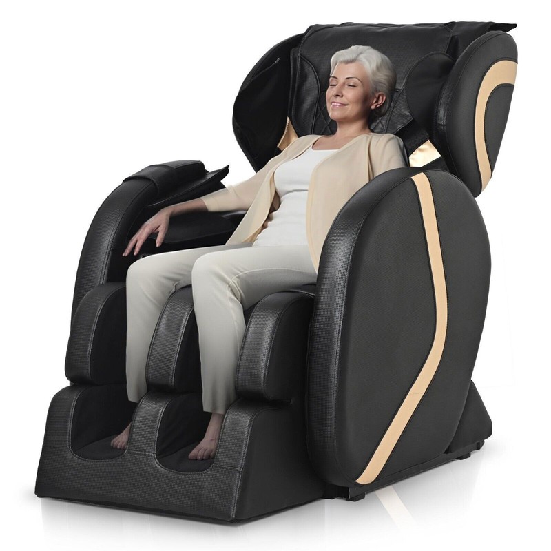 Full Body Shiatsu Massage Chair Recliner ZERO GRAVITY Back Roller Air Pressure
