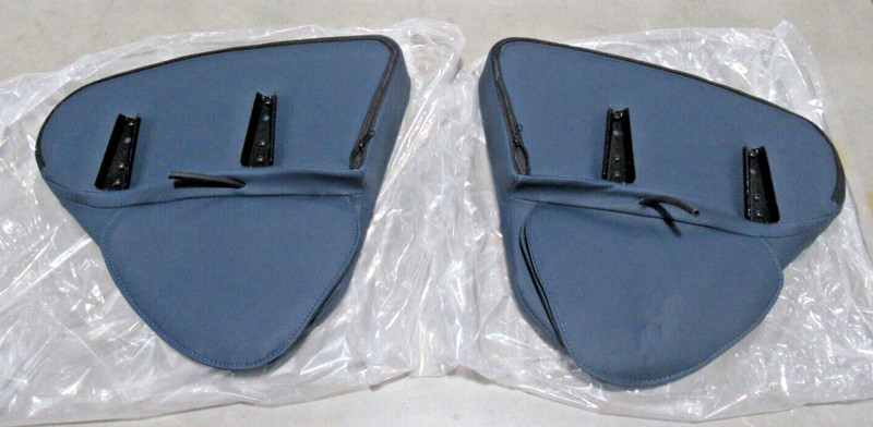 Real Relax Massage Chair Head/Back Rest Pair Blue For MM350, SS01 *NEW* gallery
