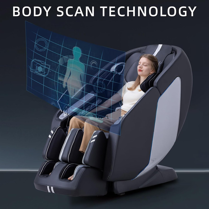 MT398 4D Full Body Massage Chair, Zero Gravity, Voice Control, 15 Modes, Heat gallery