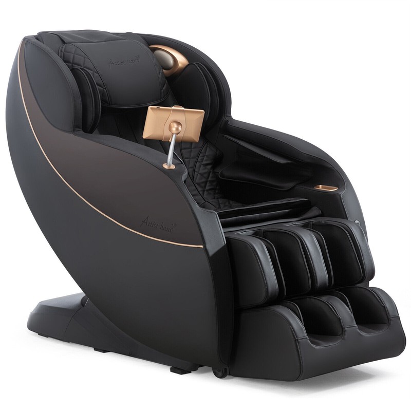 Artist Hand 3D Zero Gravity Recliner Full Bod Massage Chair – Black