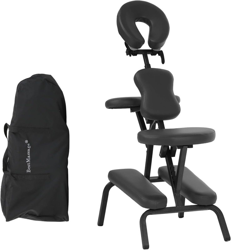 Portable Massage Chair, Tattoo Chair, Foldable Spa Massage Chair, High Densit...