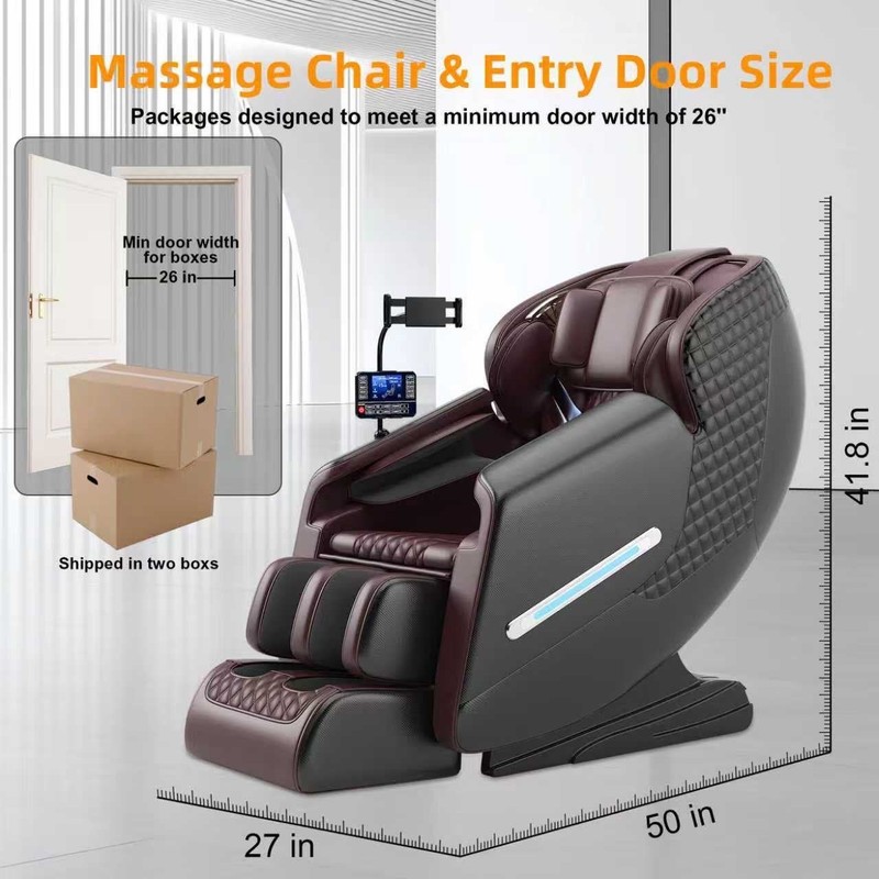 Shiatsu Massage Chair Full Body and Recliner Zero Gravity Massage Chair Electric gallery