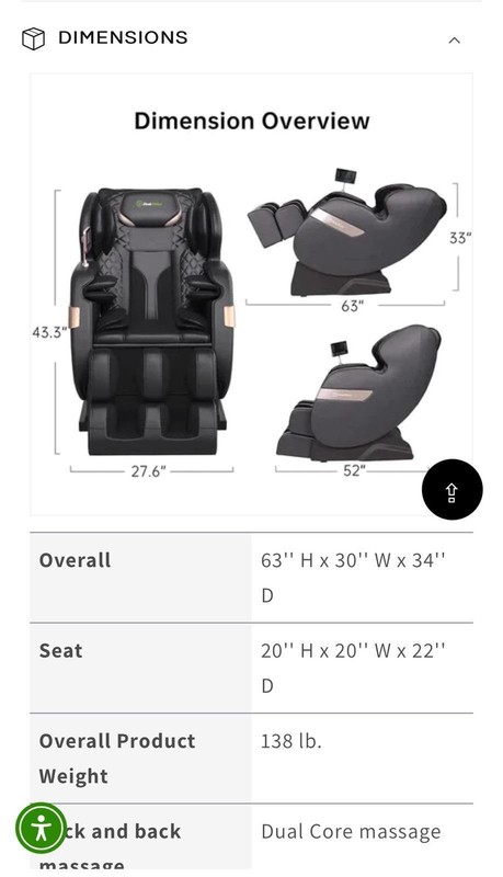 Real Relax Favor-04 ADV Massage Chair Black Zero Gravity Heated Bluetooth LCD gallery