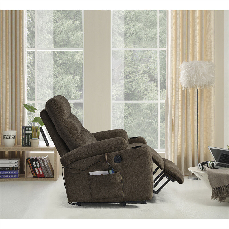 Liyasi Electric Power Lift Recliner Chair Sofa with Massage and Heat for Elderly gallery