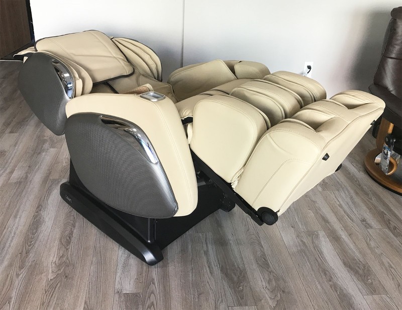 Cream Osaki OS-4000CS Zero Gravity Massage Chair Recliner + Warranty + Heat gallery