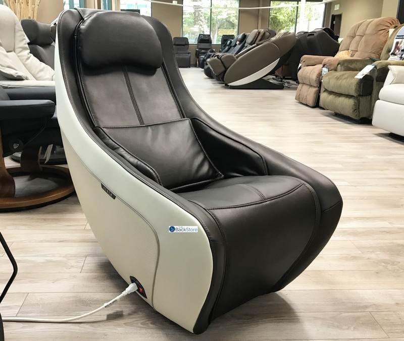 Synca CirC Premium Compact SL Track Massage Chair Soothing Heat Burnt Coffee gallery