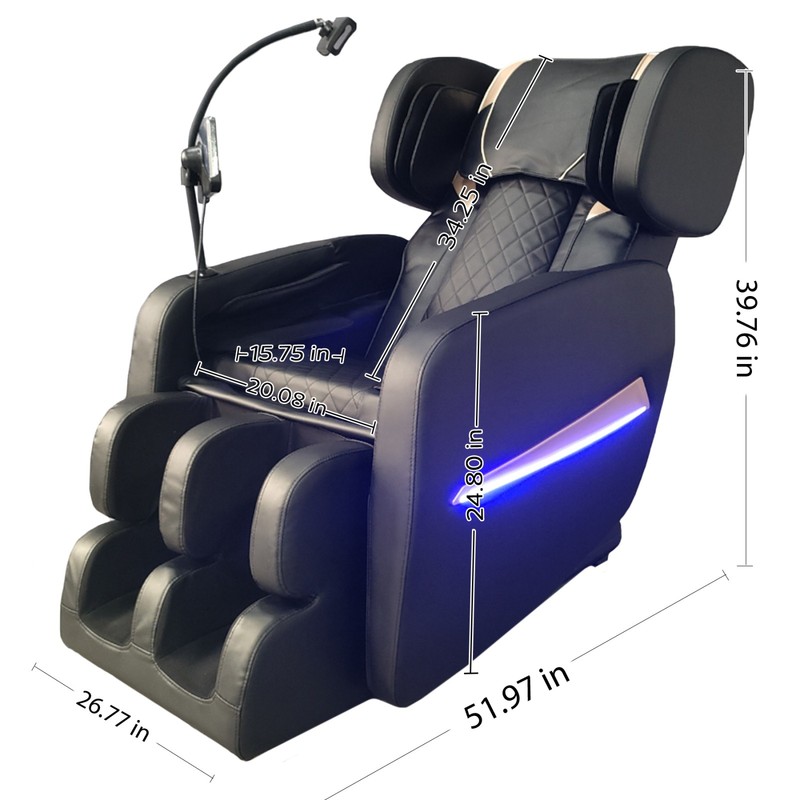 Full Body Zero Gravity Massage Chair Recliner with Air Pressure & Heating gallery