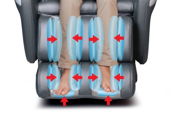 Black Osaki 7200CR Zero Gravity Massage Chair Recliner with Quad Heated Rollers gallery