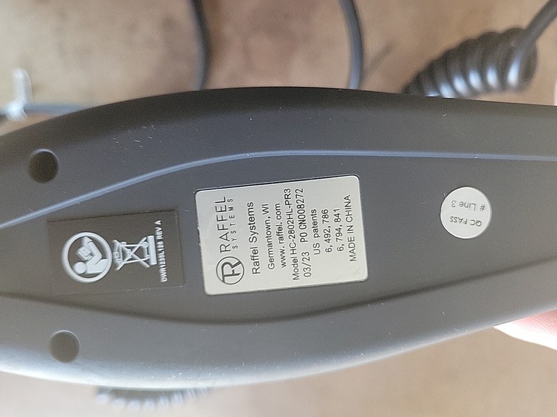 PRIDE HCL2802 HL PR3. HAND UNIT W CTL BOX HEAT/ MASG MOTOR CONN gallery
