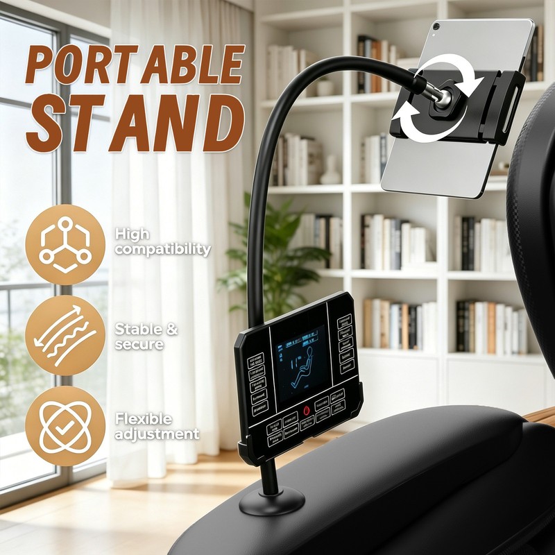 Full Body Massage Chair Black Zero Gravity Shiatsu Massage recliner w/5 Modes gallery