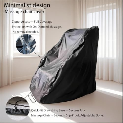massage chair cover,massage chair full body protection cover，massage Black gallery