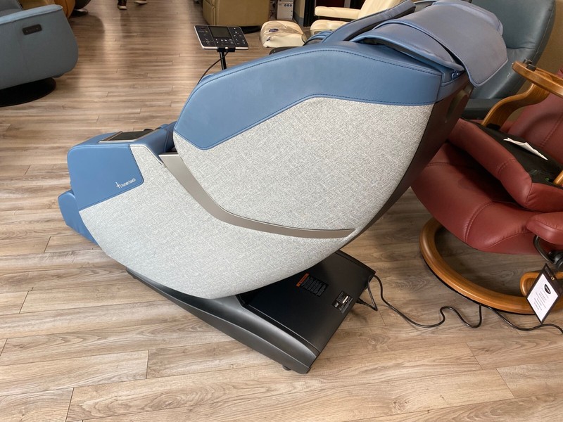 Human Touch WholeBody Rove Massage Chair Recliner with heat and stretch Sky Blue gallery