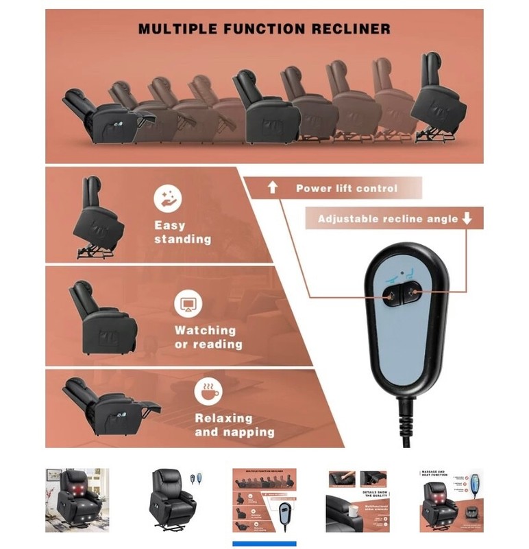 massage recliner gallery