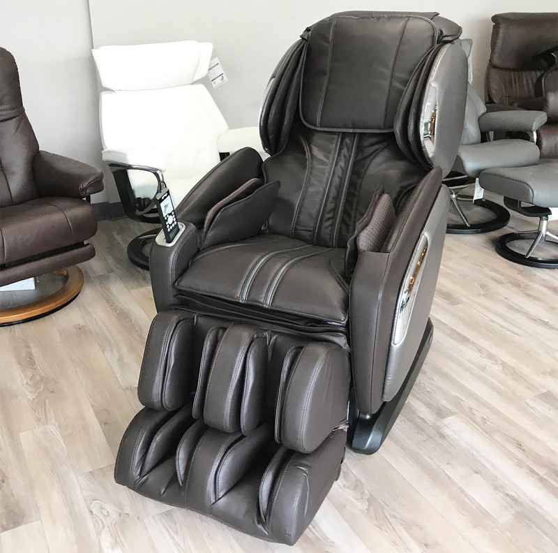 Osaki OS-4000CS Zero Gravity L-Track Space-Saving Massage Chair Recliner Heat BR gallery