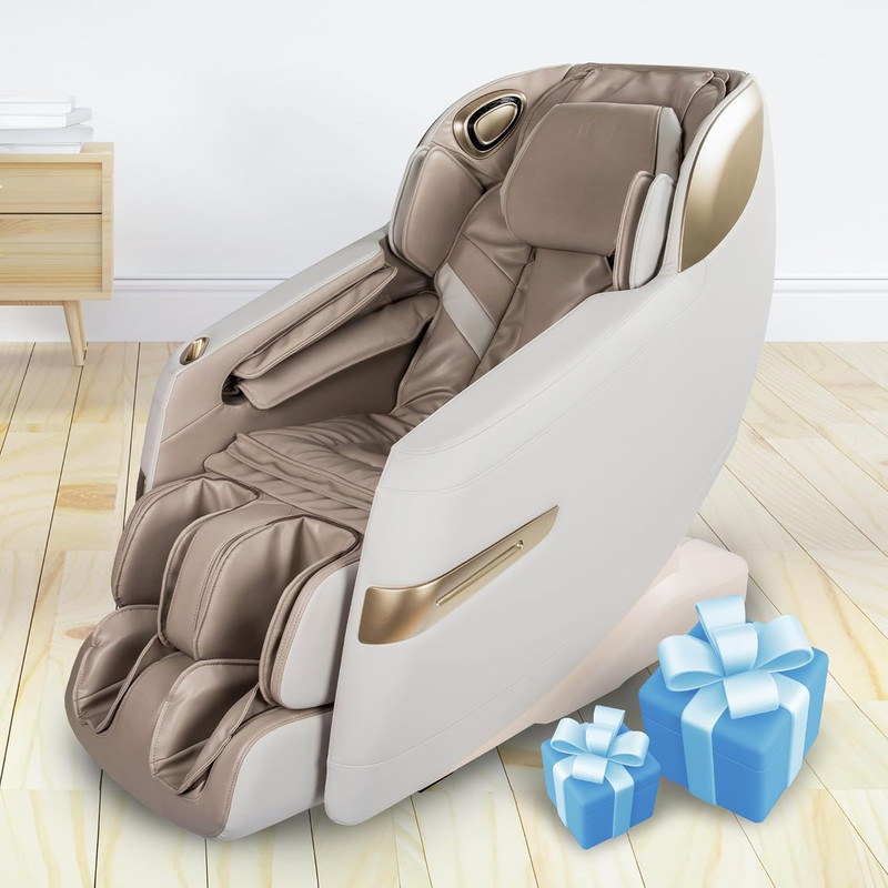 Titan Quantum Massage Chair - Taupe, Full Body, Zero Gravity, Custom Programs gallery