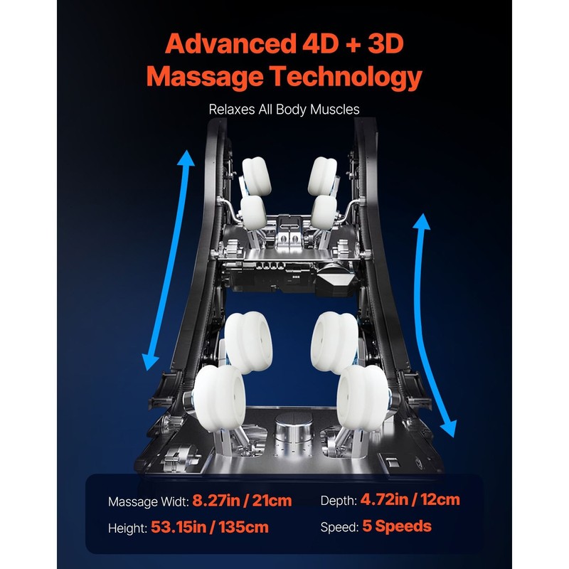 Massage Chair with Extended SL Track and Yoga Stretch gallery