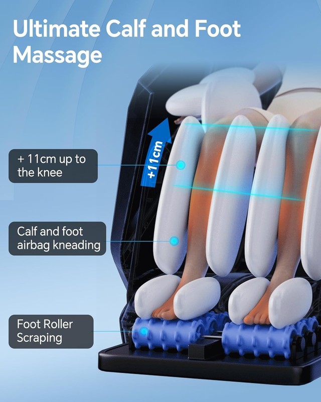 Full Body Zero Gravity, 3D ‌SL-Track Shiatsu Massage with Unique gallery