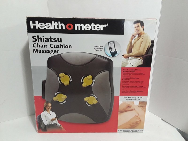 Shiatsu Health O Meter Chair Cushion Messenger