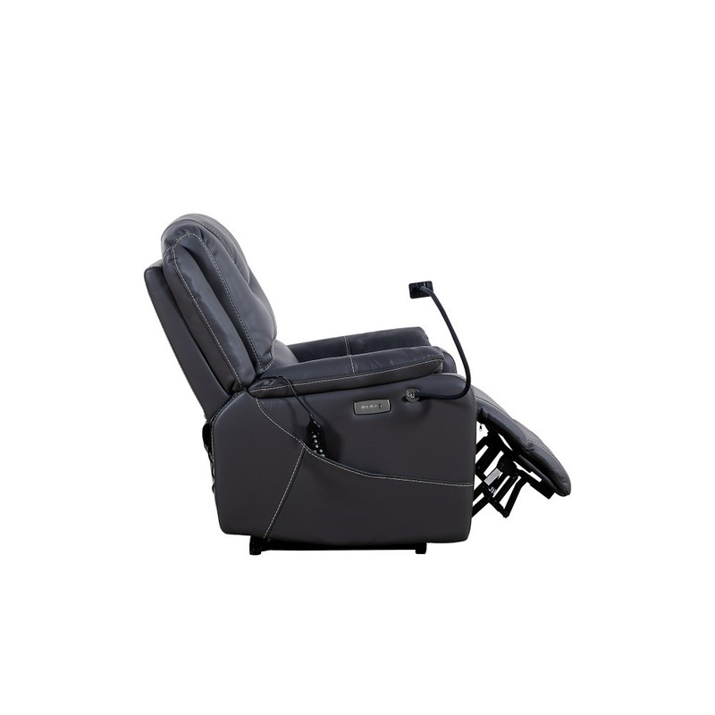 Power Zero Gravity Massage Recliner w/ Heat & Charging USB Ports, Side Pockets gallery
