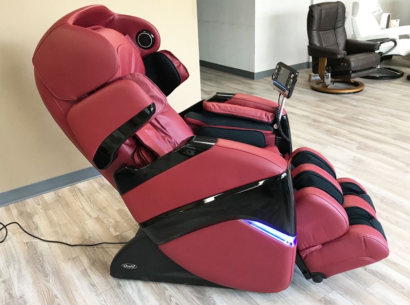 Open Box Red Osaki Pro Cyber Zero Gravity Massage Chair Recliner + Warranty gallery