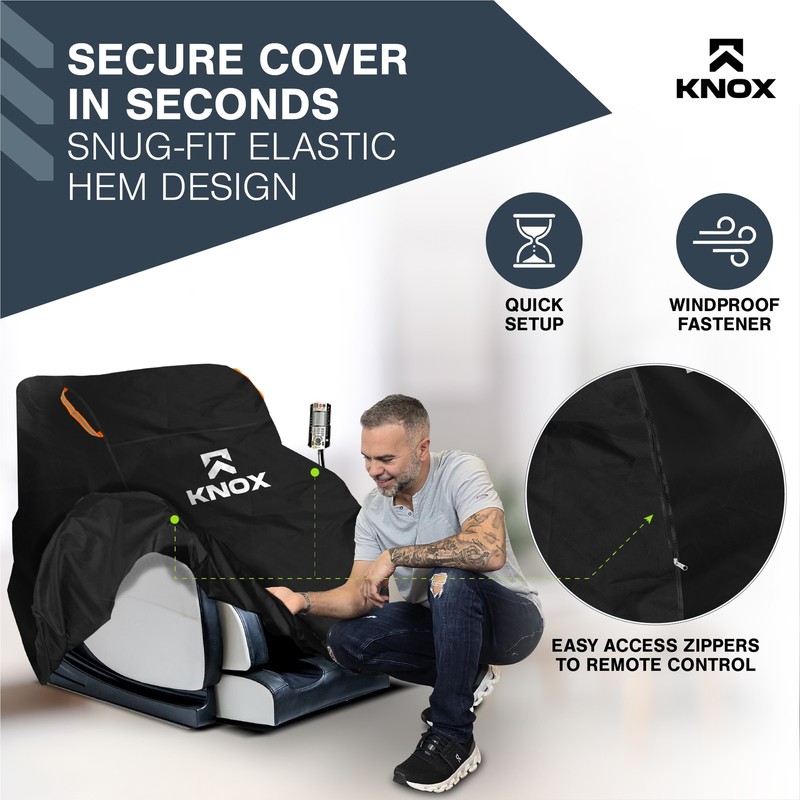 KNOX 2-in-1 Portable Storage Bag, Waterproof & Tear-Resistant, Universal Fit gallery