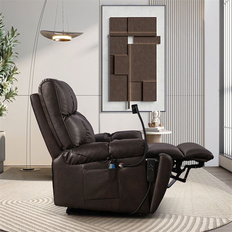 Recliner Chair with Phone Holder Electric Power Lift Recliner Chair for Elderly gallery