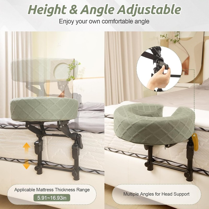 Portable Adjustable Massage Headrest - Perfect for Home Massage Therapy gallery