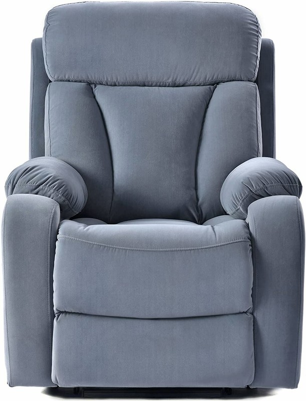 Gray Auto Electric Power Lift Recliner Chair Ergonomic Sofa Elderly w/Control US gallery