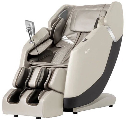 Osaki Ziva SL-Track Touchscreen Controller Zero-G Heated Massage Chair (Taupe)