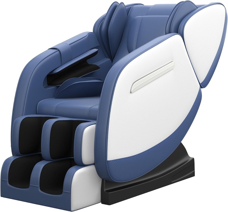 8 Fixed Shiatsu Zero Gravity Massage Roller Chair With Heater and Bluetooth gallery