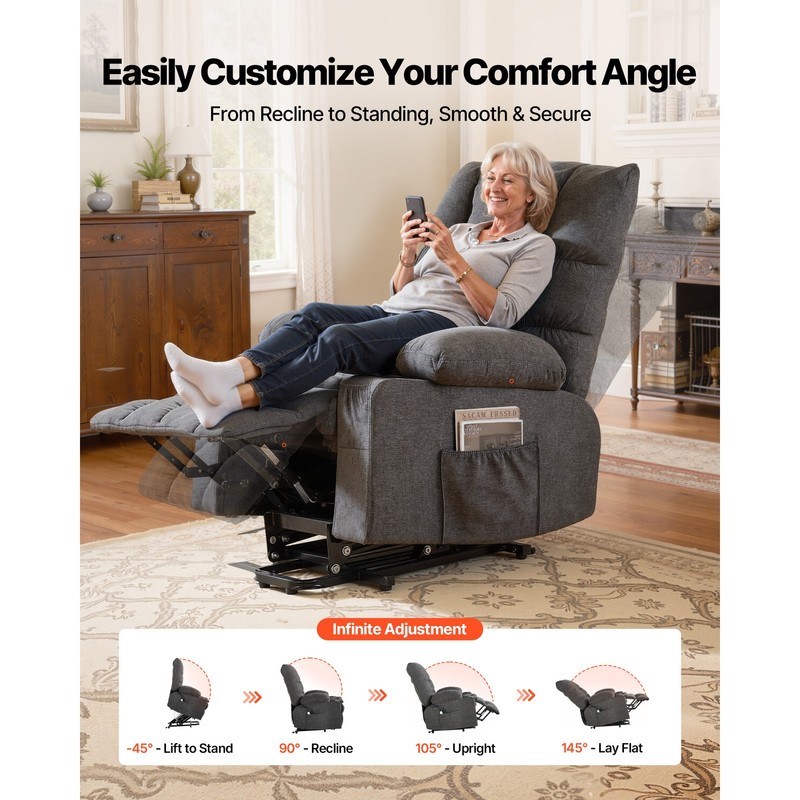 Uimoso Electric Recliner Chair with Massage and Heating Functions gallery