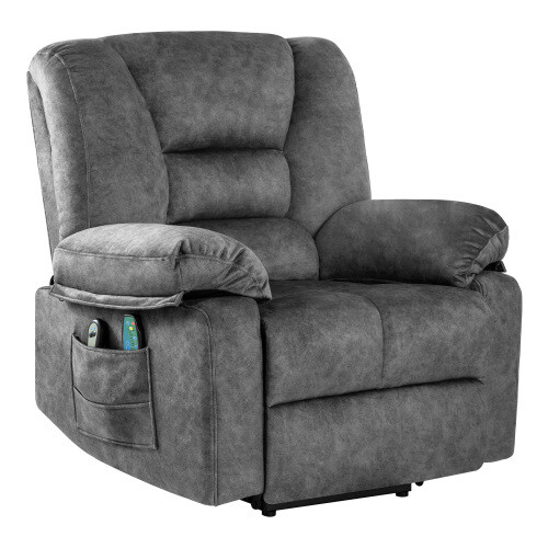 Electric Power Lift Recliner Chair with Massage and Heating for Elderly gallery