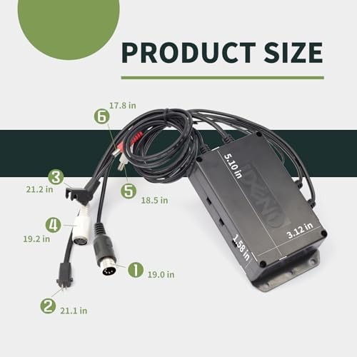 Fit for IDENO 6 Wire Junction Box/Control Box for Power Recliner 5 Pin 6 Wire gallery