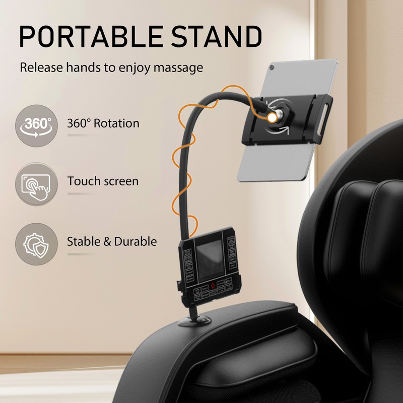 Full Body Air Pressure Shiatsu Massage Chair Recliner ZERO GRAVITY Foot Roller gallery