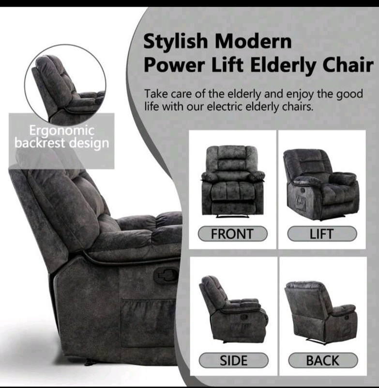 1-Piece Manual Body Massage With Heating Function Sofa Chair Comfortable Elderly gallery