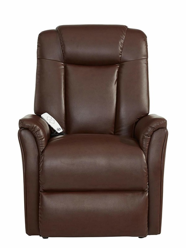 Serta Winston 592 Perfect Lay Flat Infinite Position Lift Chair Recliner Cognac gallery