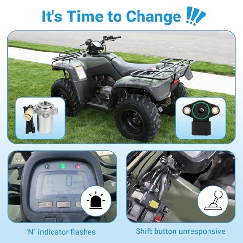 Electric Power Shift Control Motor & Angle Position Sensor Compatible with gallery