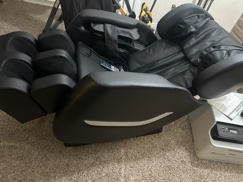Full Body Air Pressure Massage Chair Recliner ZERO GRAVITY Foot Roller gallery